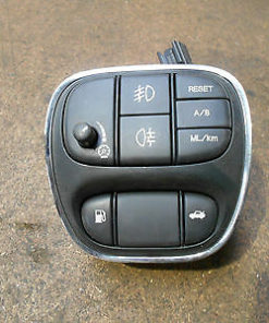 Mistlamp, tank- en achterklep schakelaar XJ 350