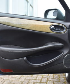 Deurpaneel links/rechtsvoor, zwart leer XJ 308