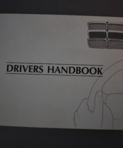 Bestuurdershandleiding engels XJ 40