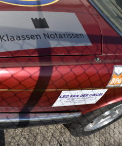 Spatbord rechts achter rood (CEK) XJ 40