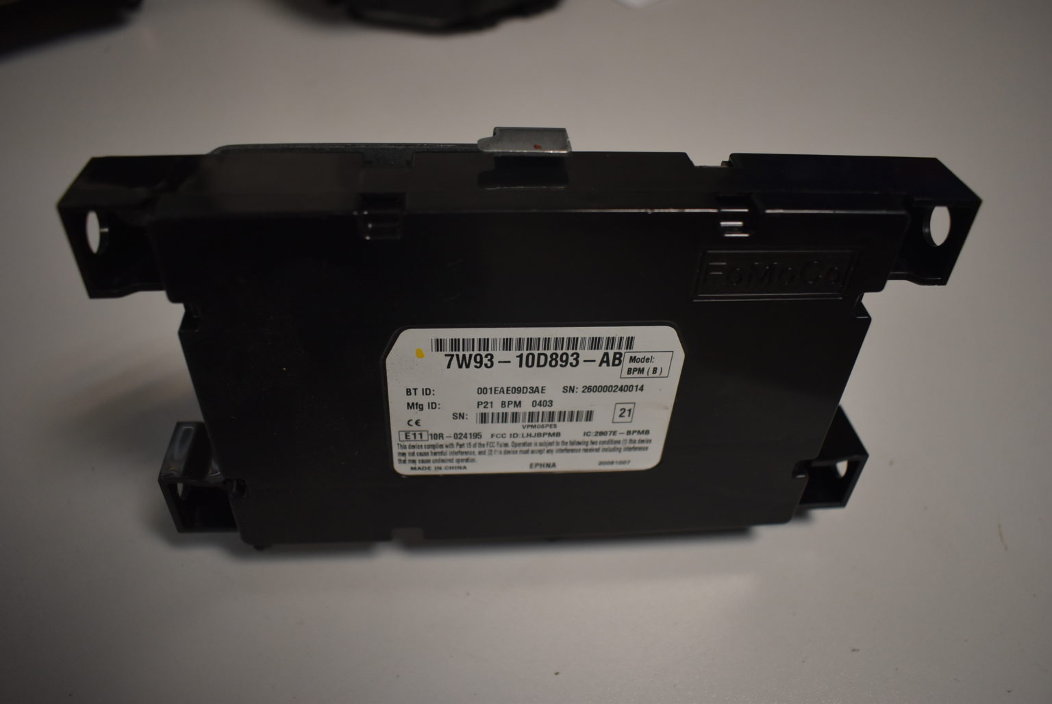 Bluetooth module (7W9310D893AB) Jag Parts Enter