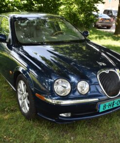 Jaguar S-type blauw 3.0 benzine bouwjaar: 2002