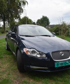 Jaguar XF blauw 3.0 benzine bouwjaar: 2008